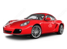 Ворсовые коврики на Porsche Cayman I 2004 - 2013