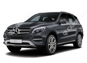 Ворсовые коврики на Mercedes GLE (W166) 2015 - 2018