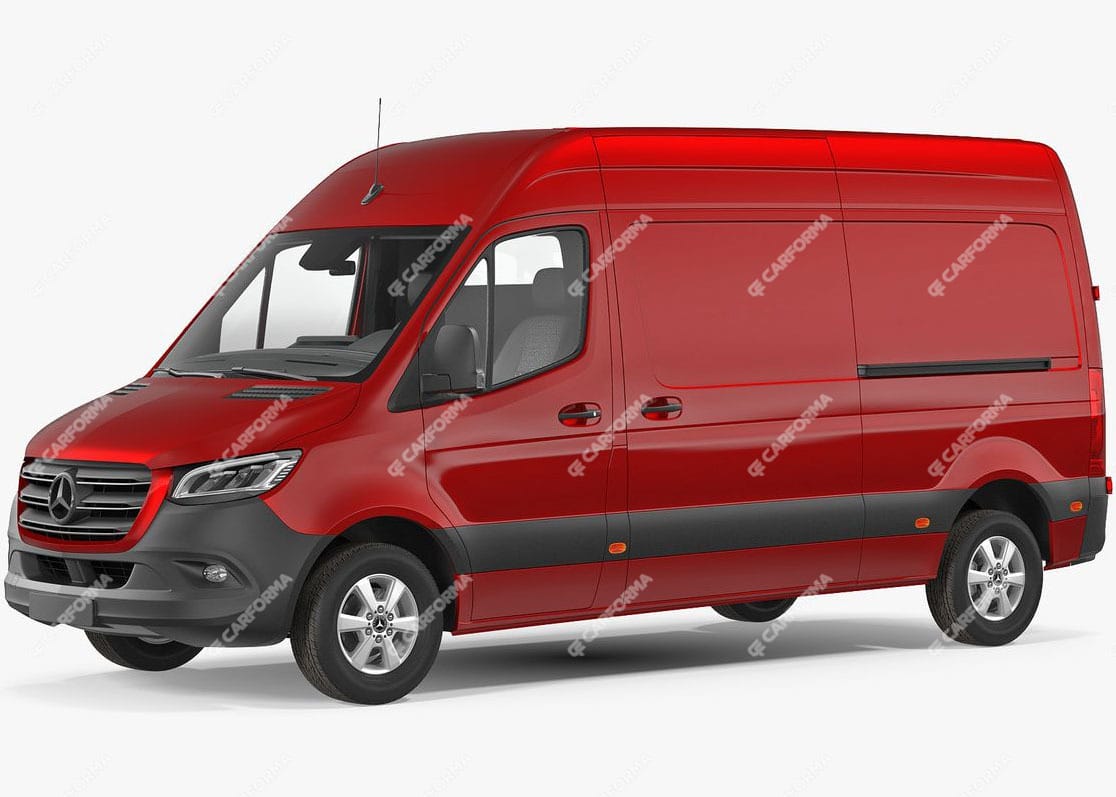 Ворсовые коврики на Mercedes Sprinter (W907/W910) 2018 - 2025