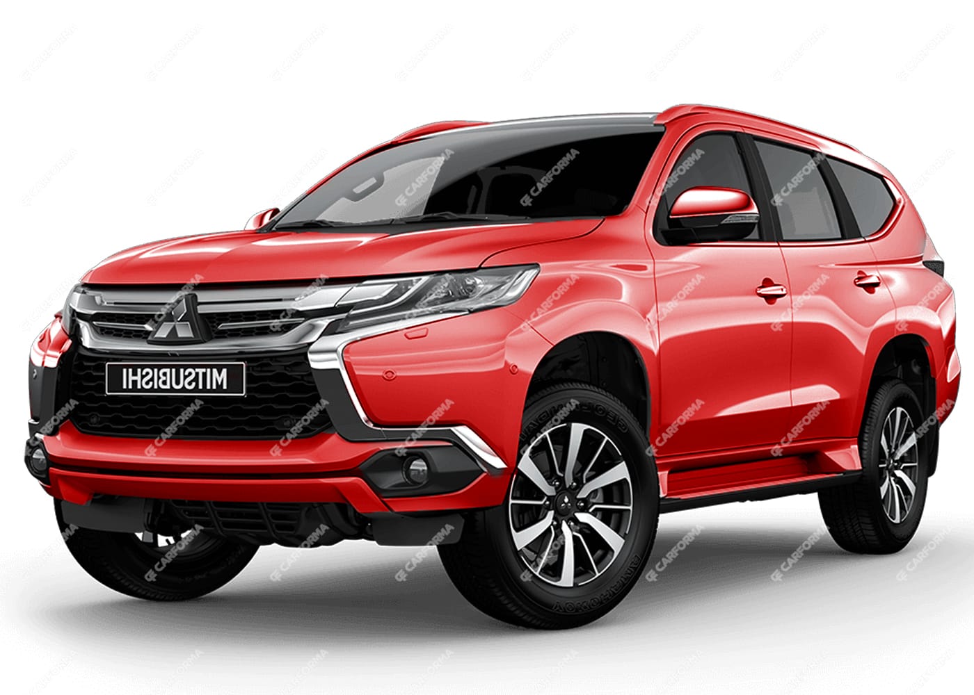 Ворсовые коврики на Mitsubishi Montero Sport III 2015 - 2025