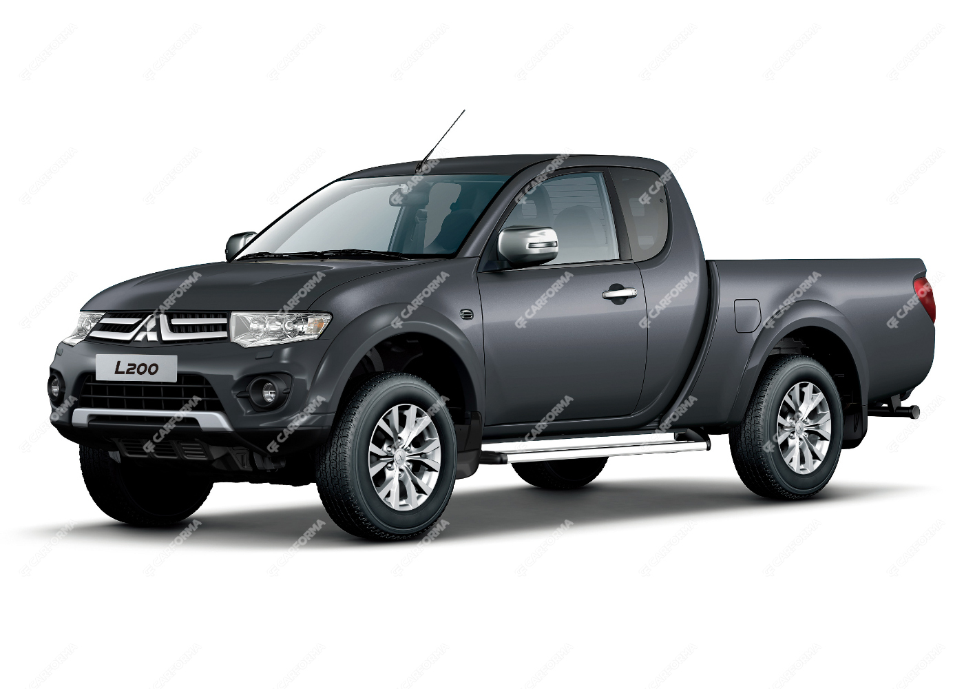 Ворсовые коврики на Mitsubishi L200 IV 2006 - 2016