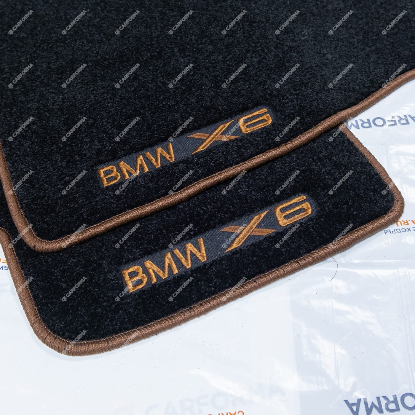 Ворсовые коврики на BMW X6 (F16) 2014 - 2019 в Рязани