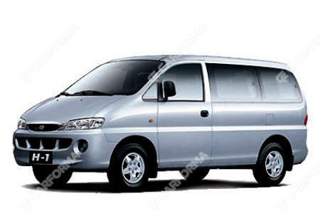 Ворсовые коврики на Hyundai Starex 1996 - 2007