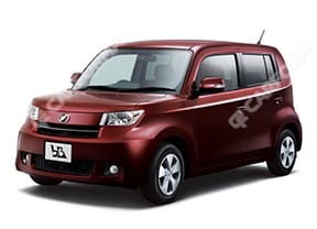 Ворсовые коврики на Toyota Bb II 2005 - 2016