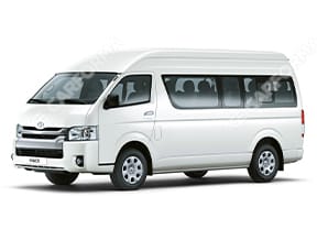 Ворсовые коврики на Toyota Hiace (H200) 2004 - 2025 в Рязани