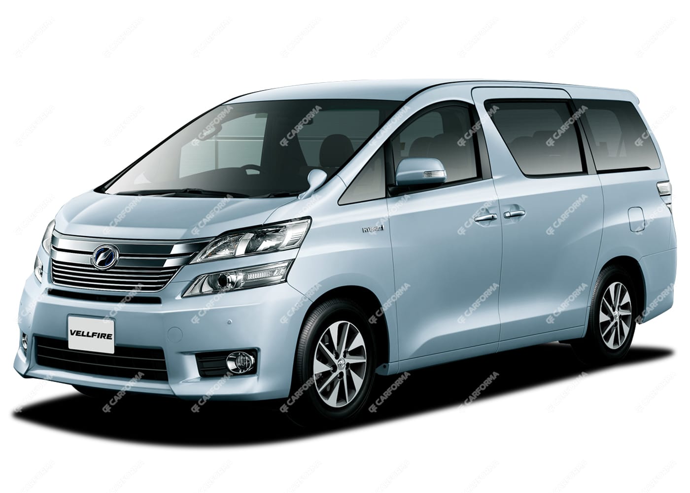 Ворсовые коврики на Toyota Vellfire (H20) 2008 - 2015