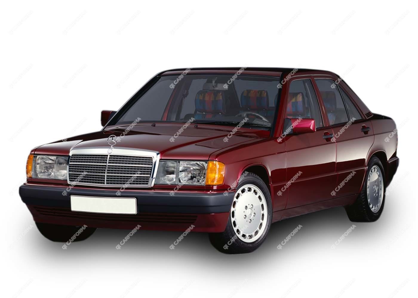 Ворсовые коврики на Mercedes 190 (W201) 1982 - 1993