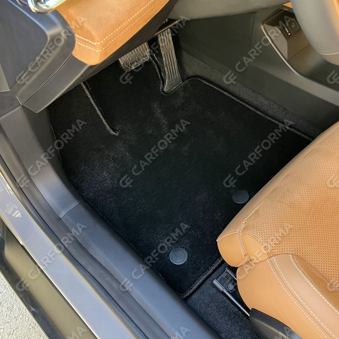 Ворсовые коврики на Mazda EZ-6 2024&nbsp;-&nbsp;2026 в Рязани