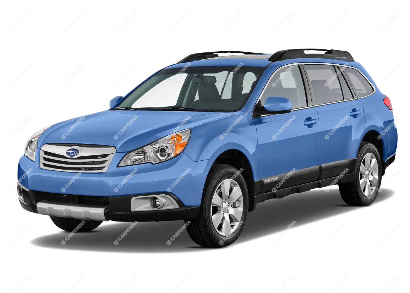 Ворсовые коврики на Subaru Outback IV 2009 - 2015