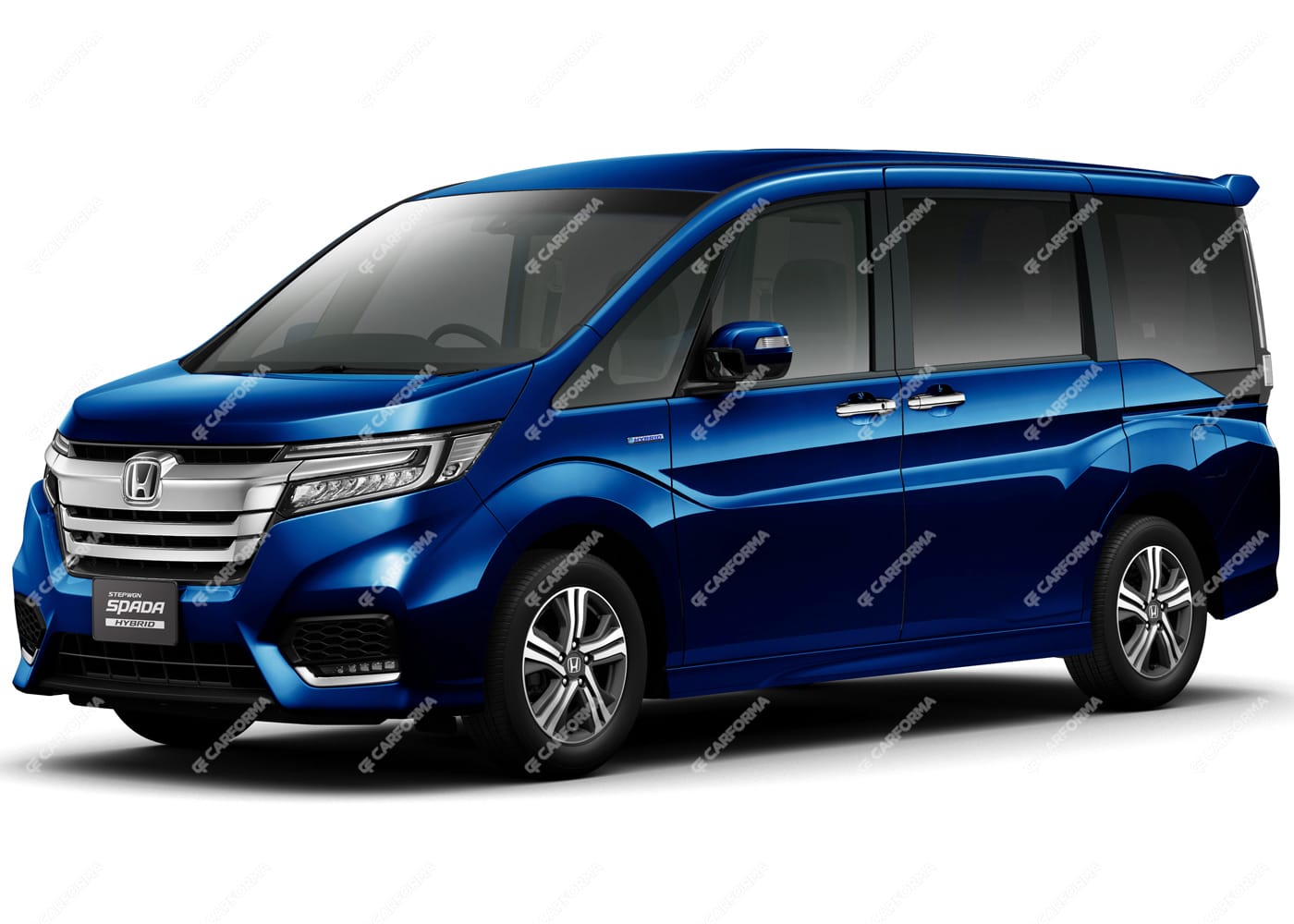 Ворсовые коврики на Honda StepWGN V 2015 - 2021 в Рязани