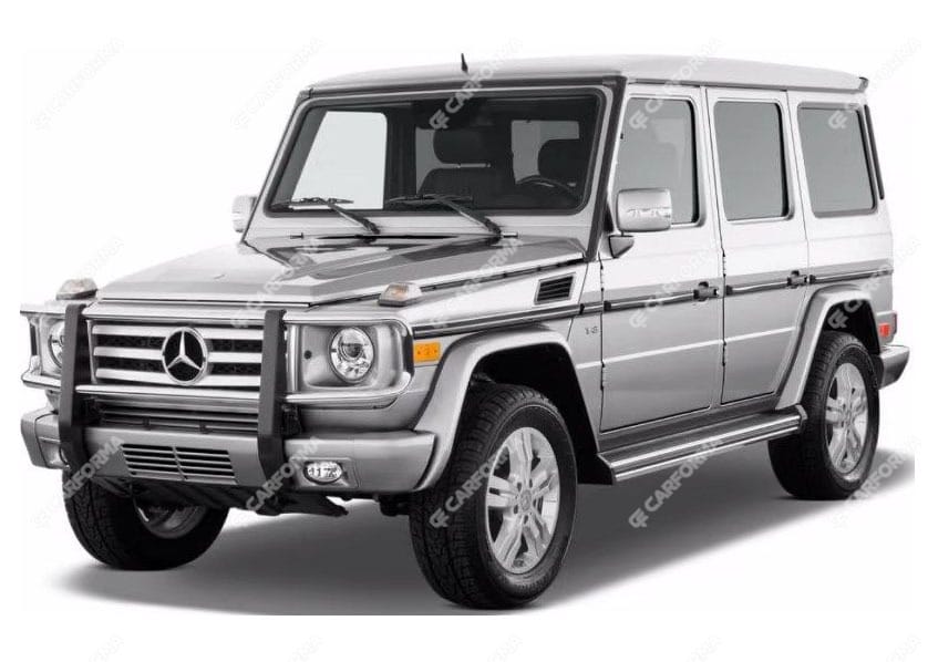 Ворсовые коврики на Mercedes G (W463) рестайлинг 2001 - 2018 в Рязани