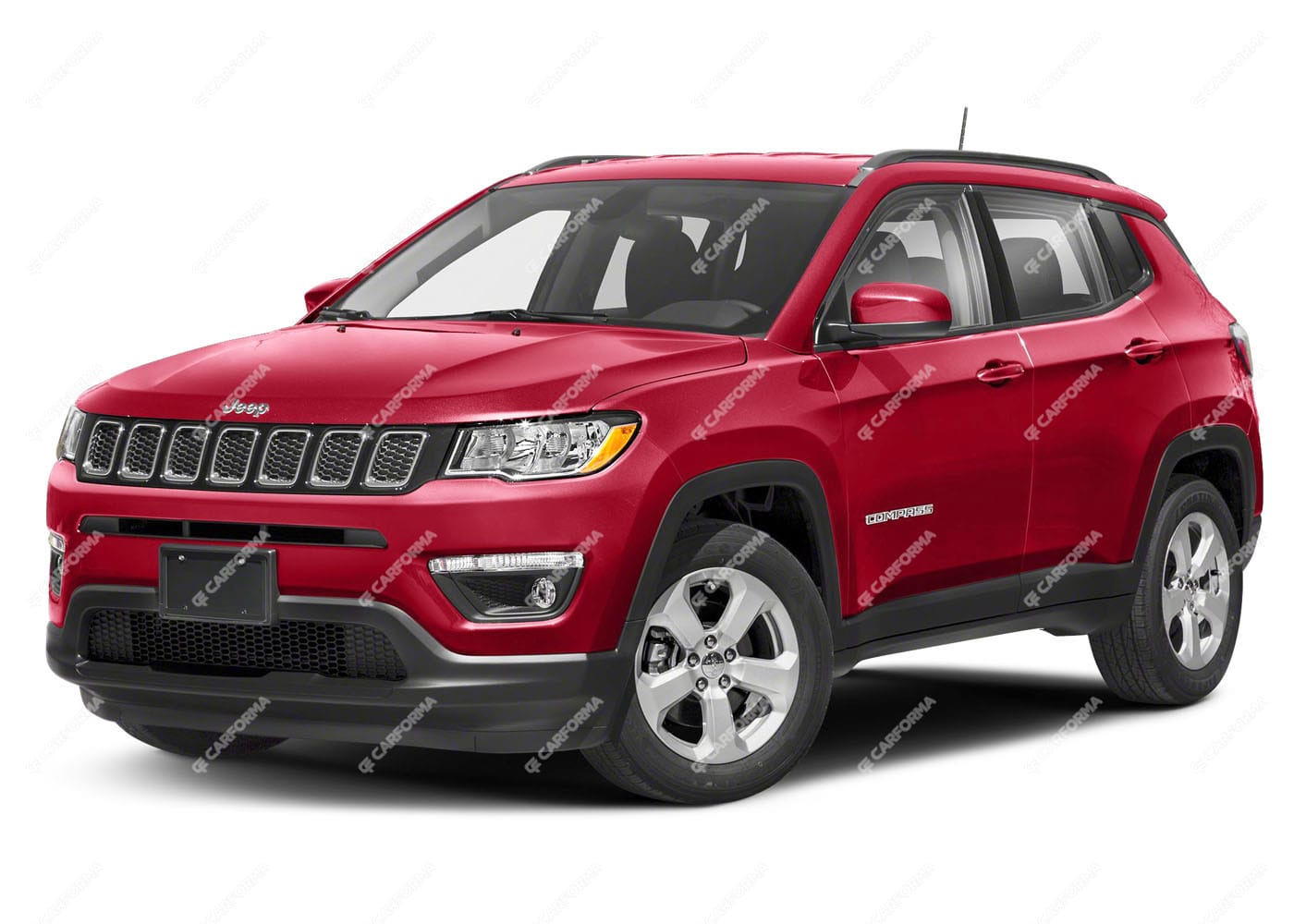 Ворсовые коврики на Jeep Compass (MP) 2016 - 2025