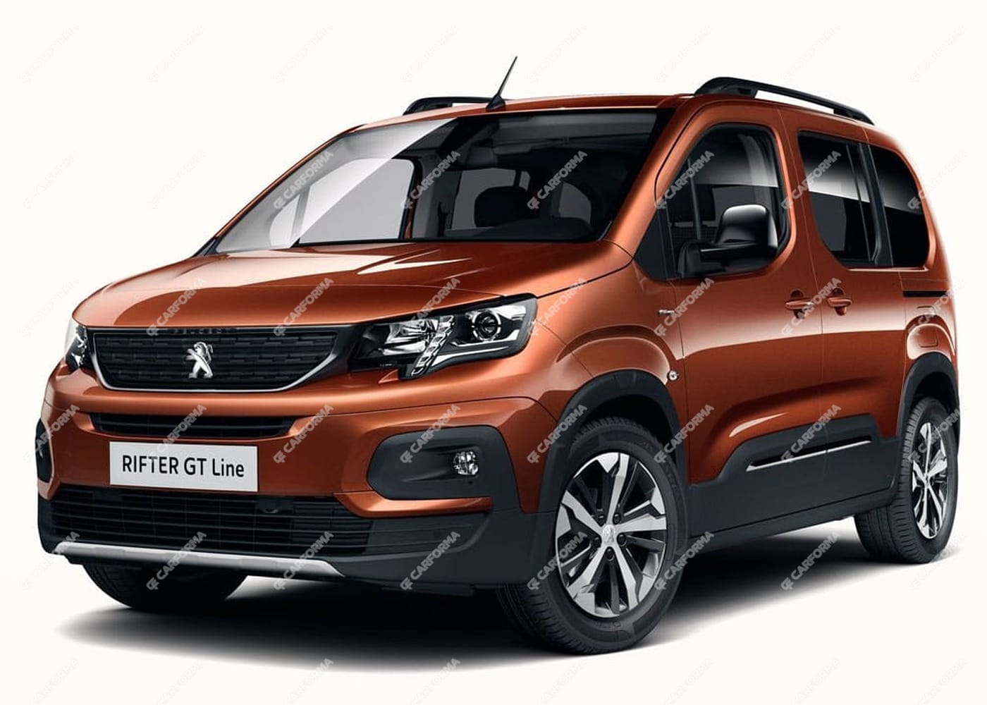 Ворсовые коврики на Peugeot Rifter 2018 - 2025