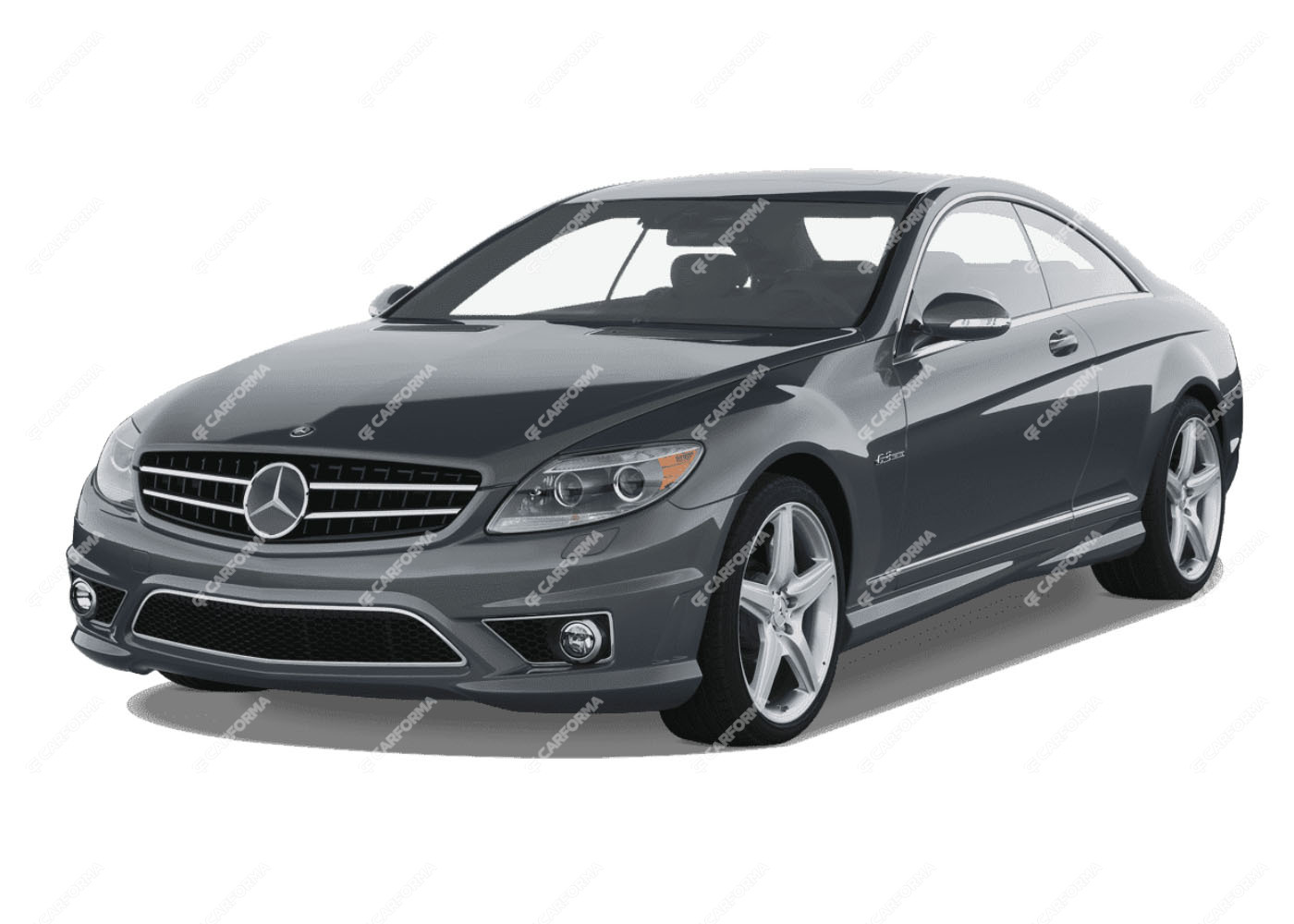 Ворсовые коврики на Mercedes CL (C216) 2006 - 2014