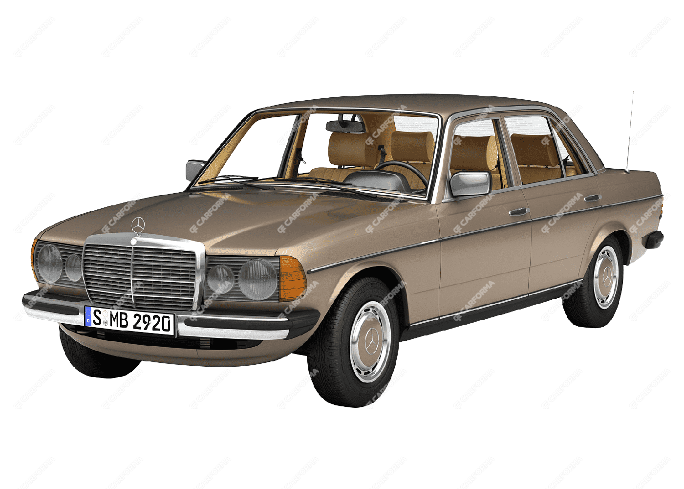 EVA коврики на Mercedes W123 1975 - 1986