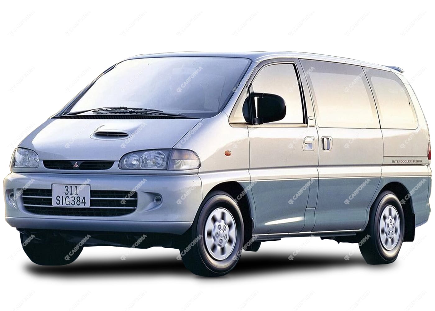 Ворсовые коврики на Mitsubishi Space Gear 1994 - 2007