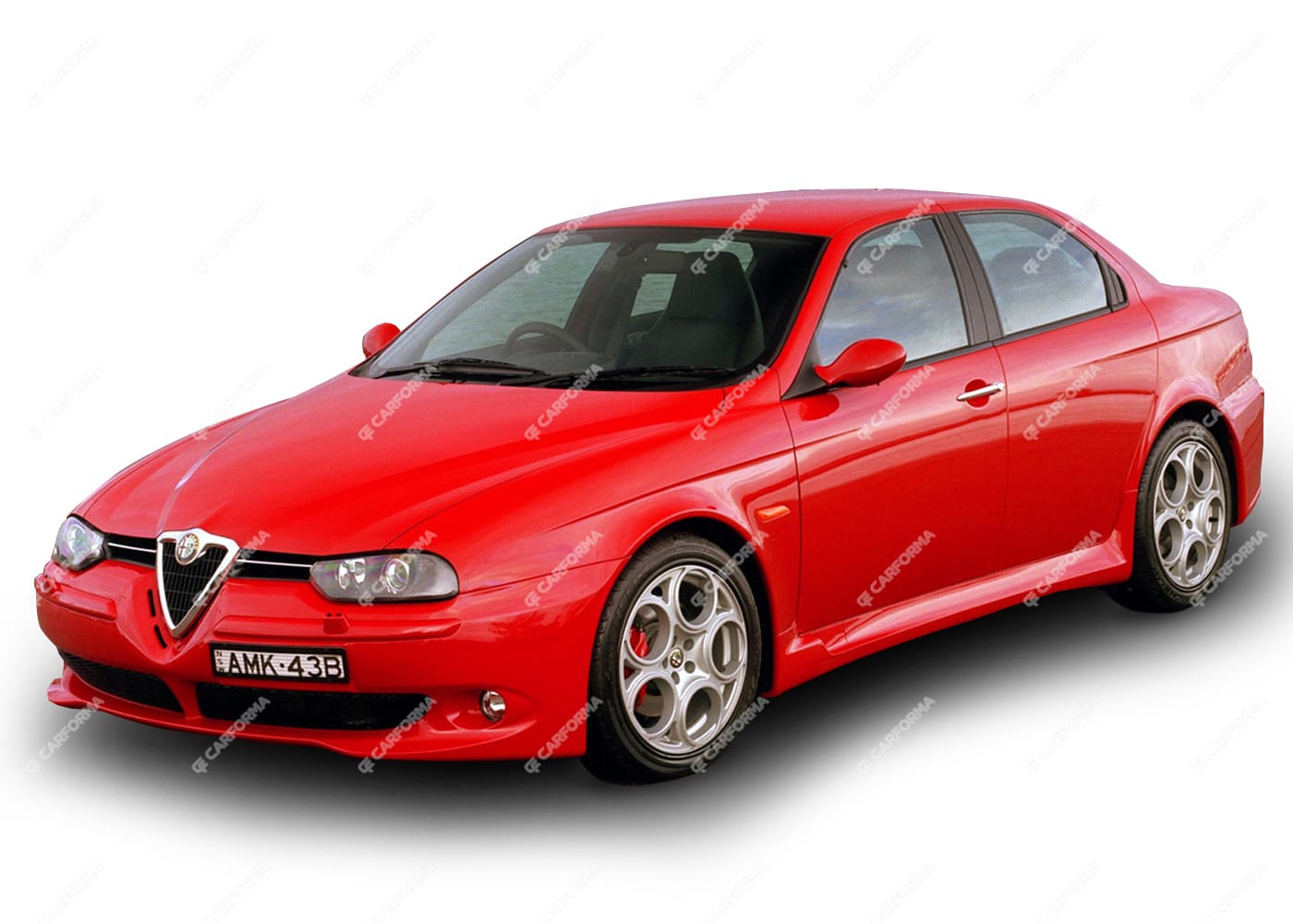 Ворсовые коврики на Alfa Romeo 156 1997 - 2003