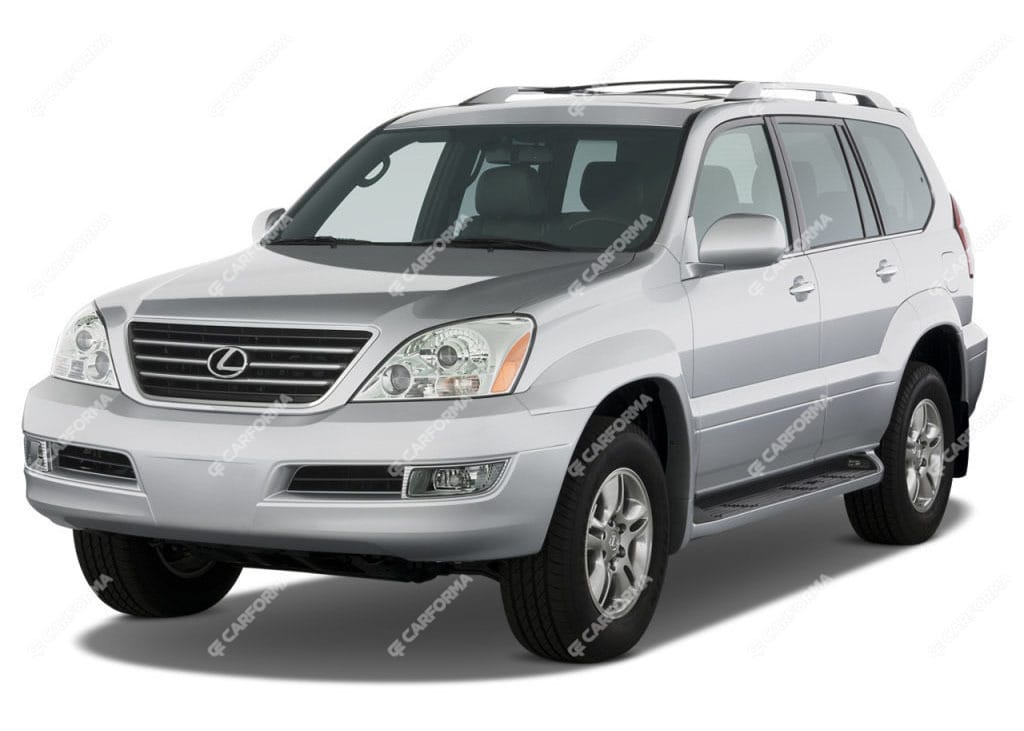 Ворсовые коврики на Lexus GX 470 2002 - 2009 в Рязани