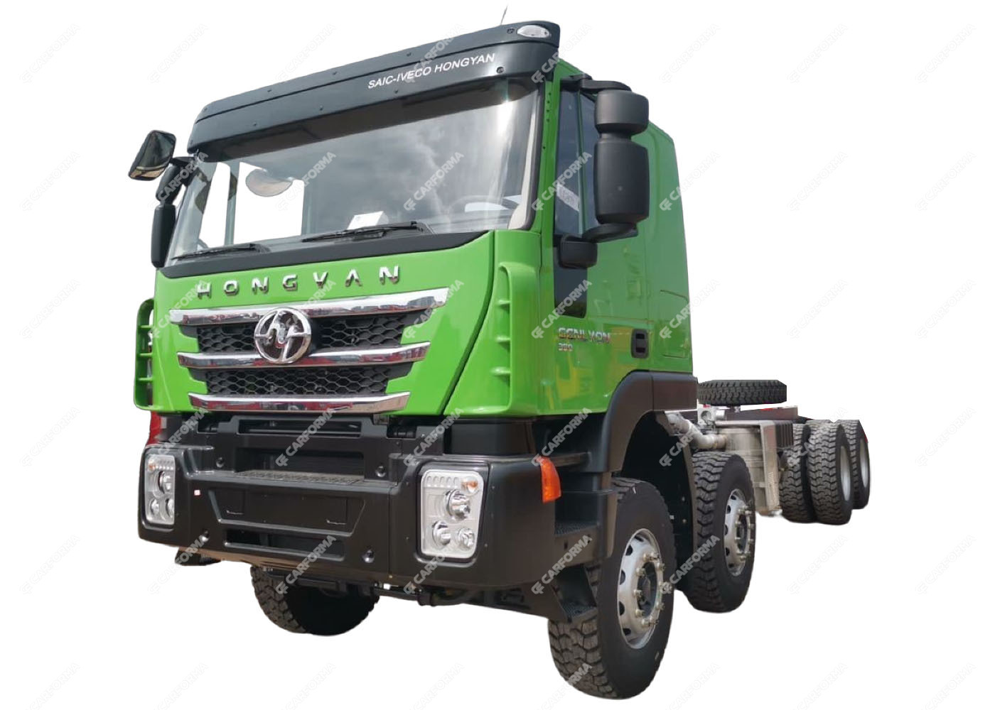 Ворсовые коврики на Hongyan SAIC-IVECO Genlyon старая кабина C500 2012 - 2025