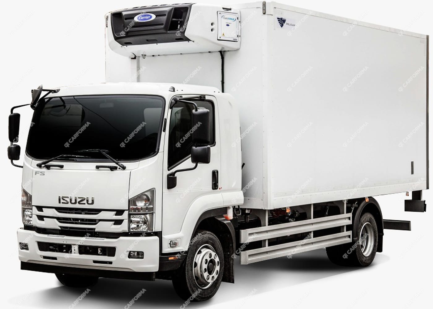 Ворсовые коврики на Isuzu Forward V узкая кабина 2007 - 2025