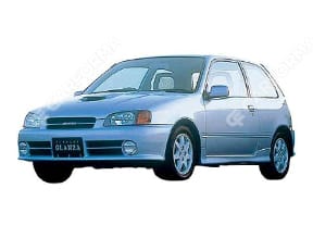 Коврики на Toyota Starlet (P90) 1995 - 1999 в Рязани