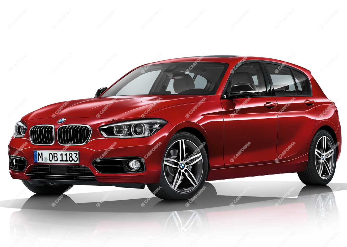 Ворсовые коврики на BMW 1 (F20/F21) 2012 - 2020 в Рязани