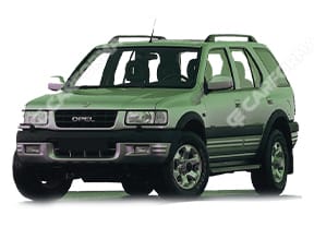 Ворсовые коврики на Opel Frontera B 1998 - 2004