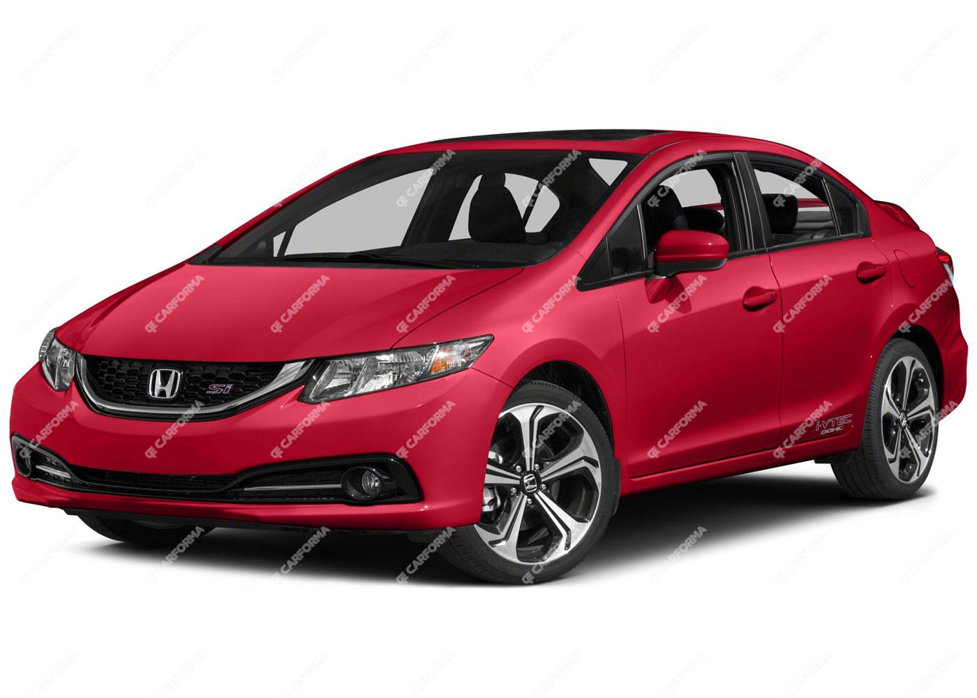 Ворсовые коврики на Honda Civic IX 4d 2012 - 2015