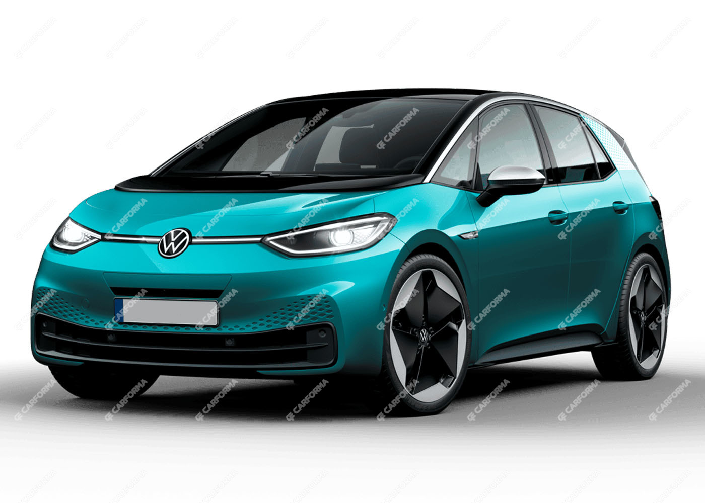 Ворсовые коврики на Volkswagen ID.3 2019 - 2025