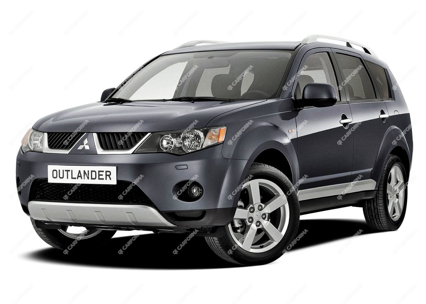 Ворсовые коврики на Mitsubishi Outlander XL 2005 - 2013