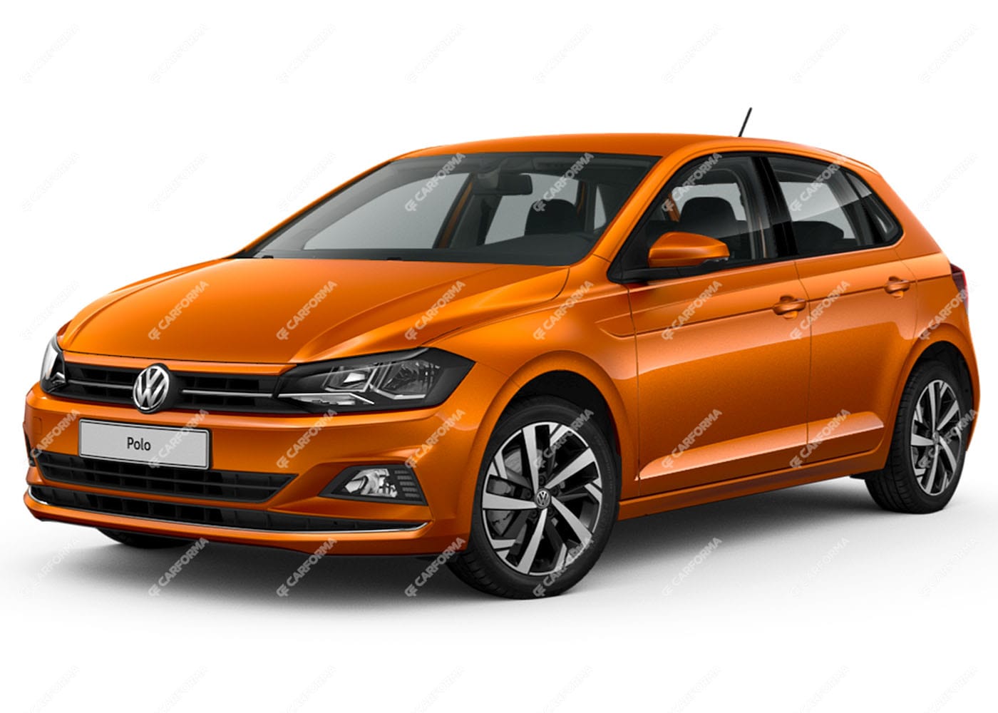 Ворсовые коврики на Volkswagen Polo VI 2020 - 2025