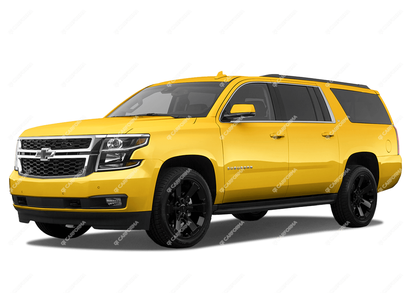 Ворсовые коврики на Chevrolet Suburban 2014 - 2020