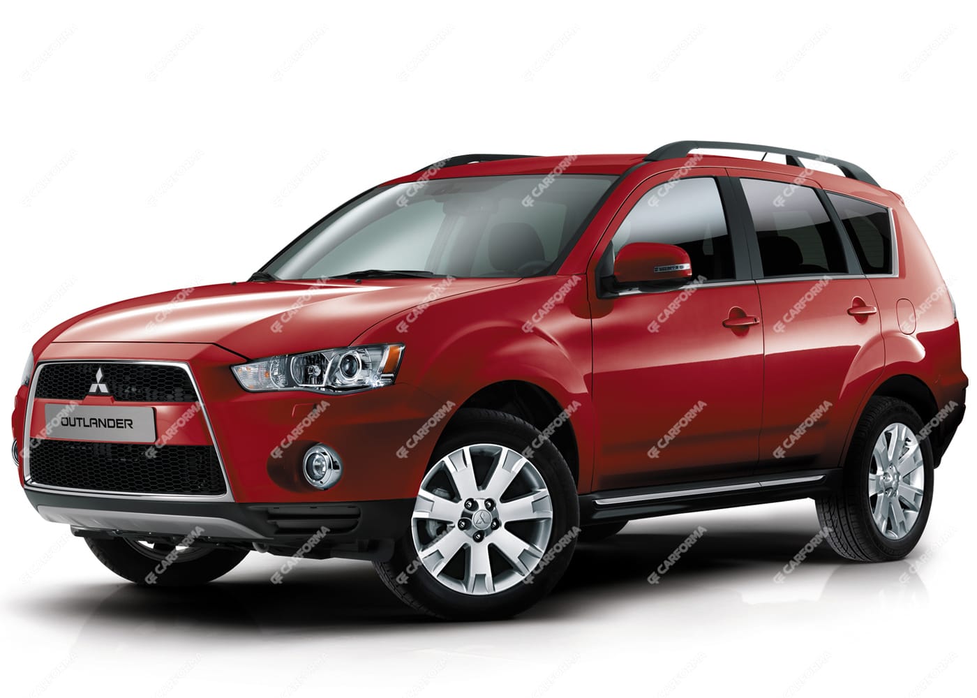 Ворсовые коврики на Mitsubishi Outlander XL 2005 - 2013