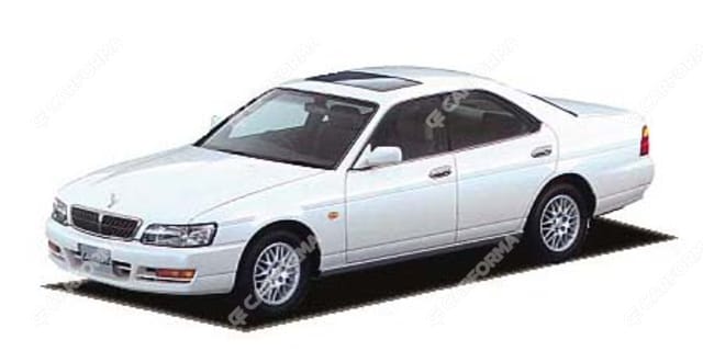 Ворсовые коврики на Nissan Laurel (C35) 1997 - 2002