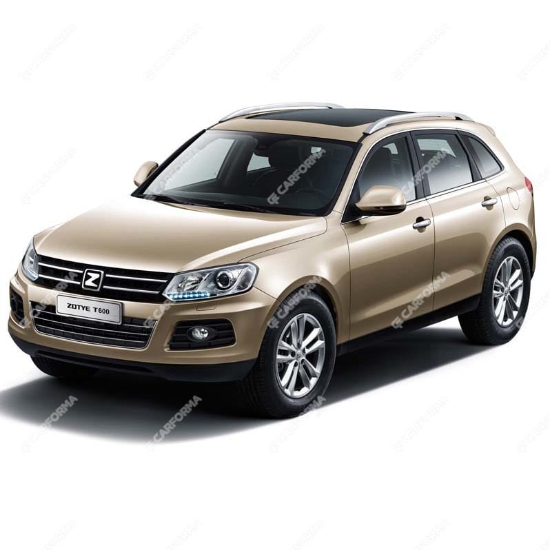 Ворсовые коврики на Zotye T600 2014 - 2021