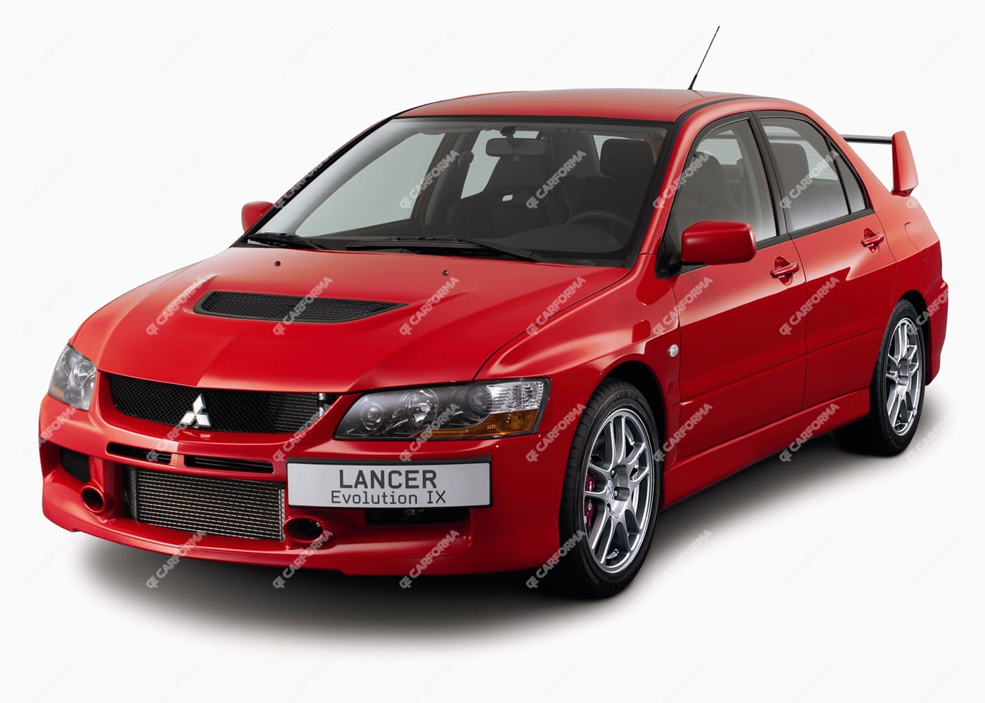 Ворсовые коврики на Mitsubishi Lancer Evolution IX 2005 - 2007