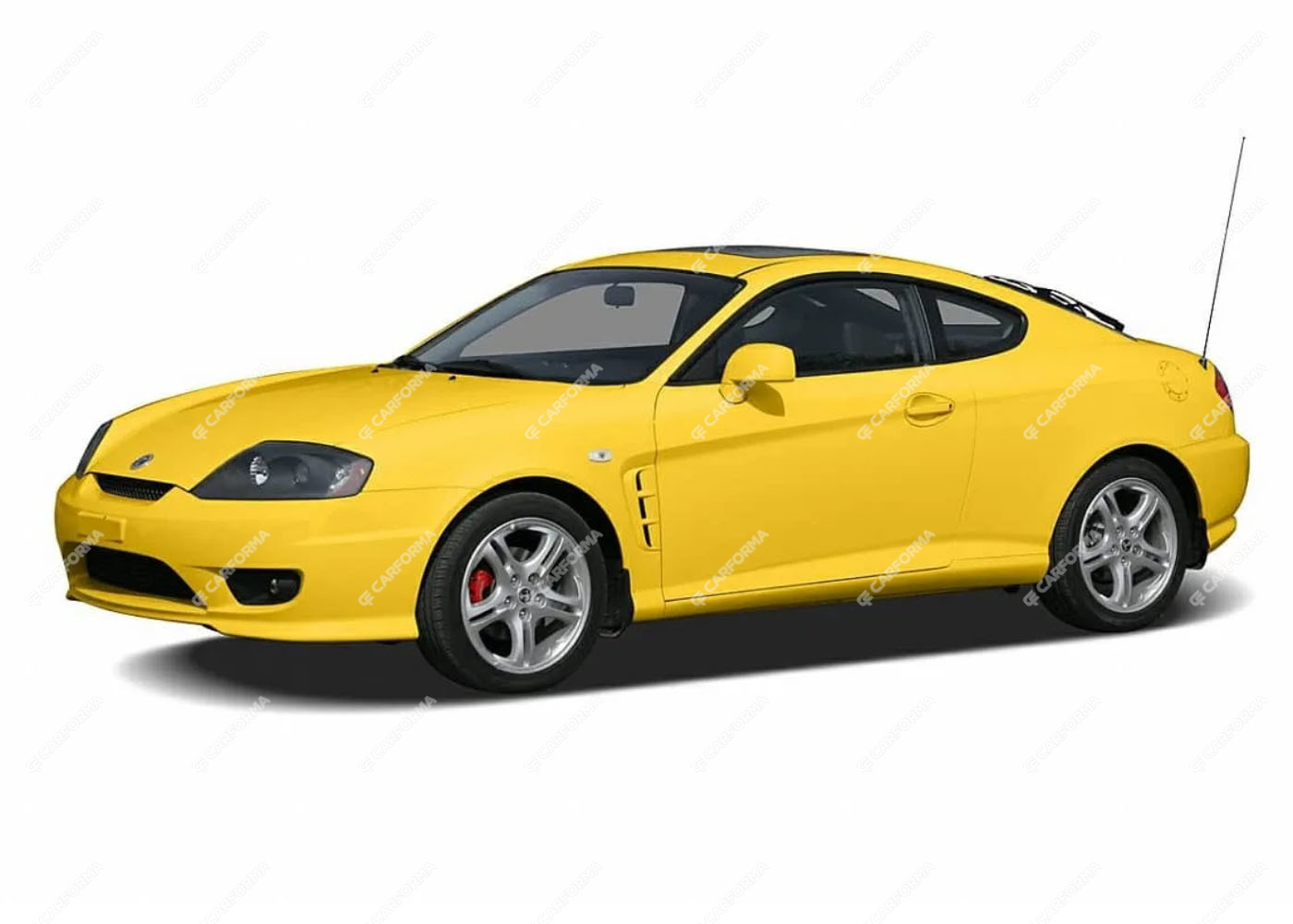 Ворсовые коврики на Hyundai Tiburon II 2001 - 2009