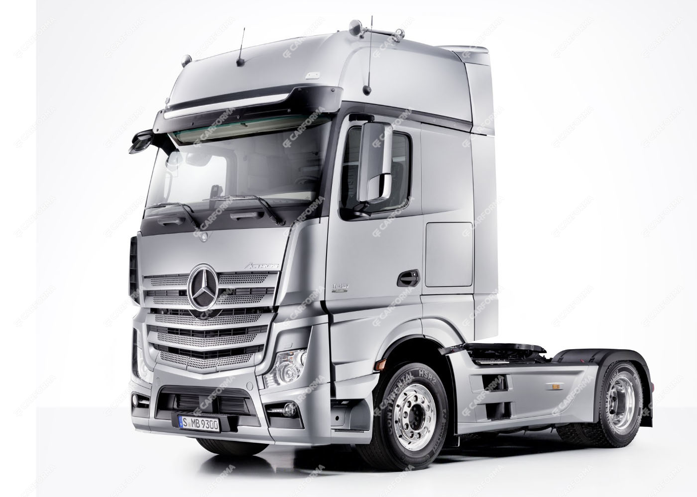 Ворсовые коврики на Mercedes Actros MP4 MP5 тягач GigaSpace 2011 - 2025