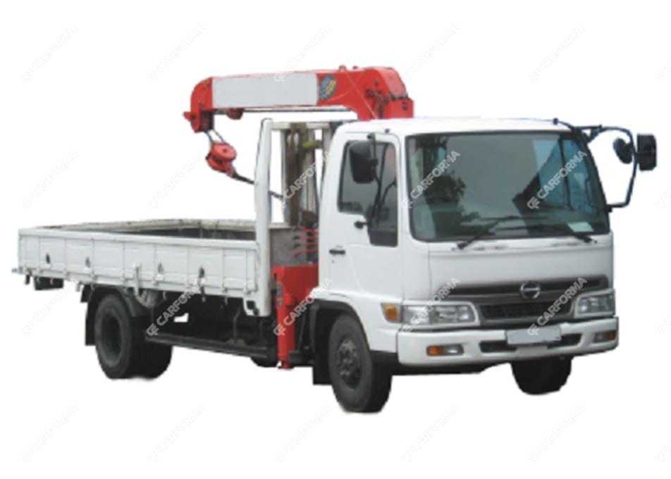 EVA коврики на Hino 500 IV (Ranger) узкая кабина 1989 - 2001