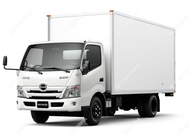 EVA коврики на Hino 300 II широкая кабина 2011 - 2025