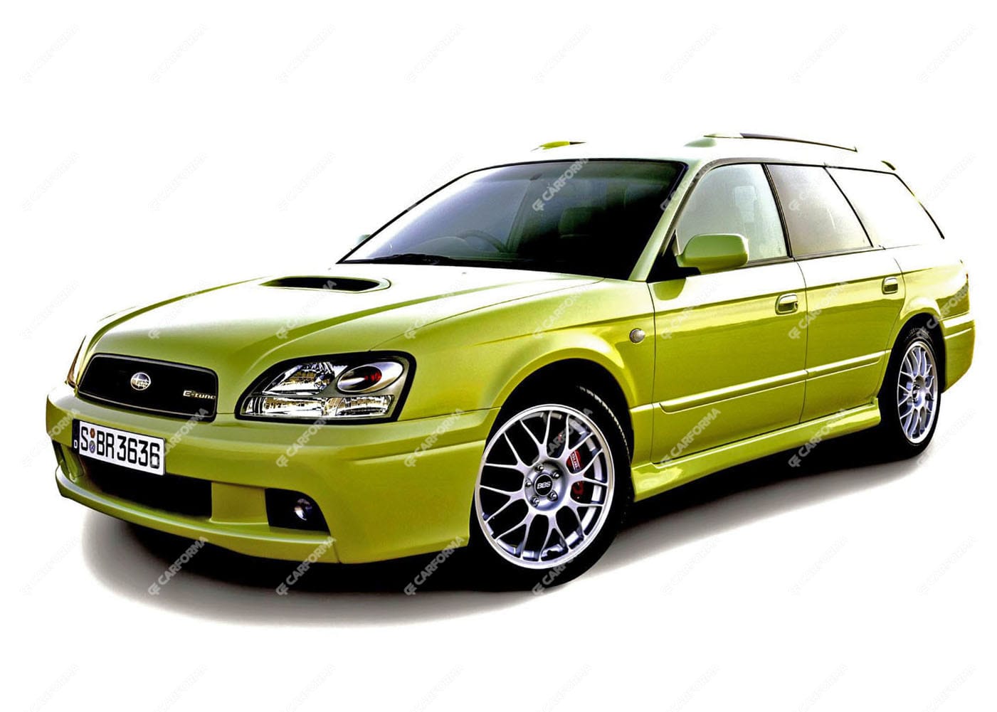 Ворсовые коврики на Subaru Legacy III 1998 - 2003