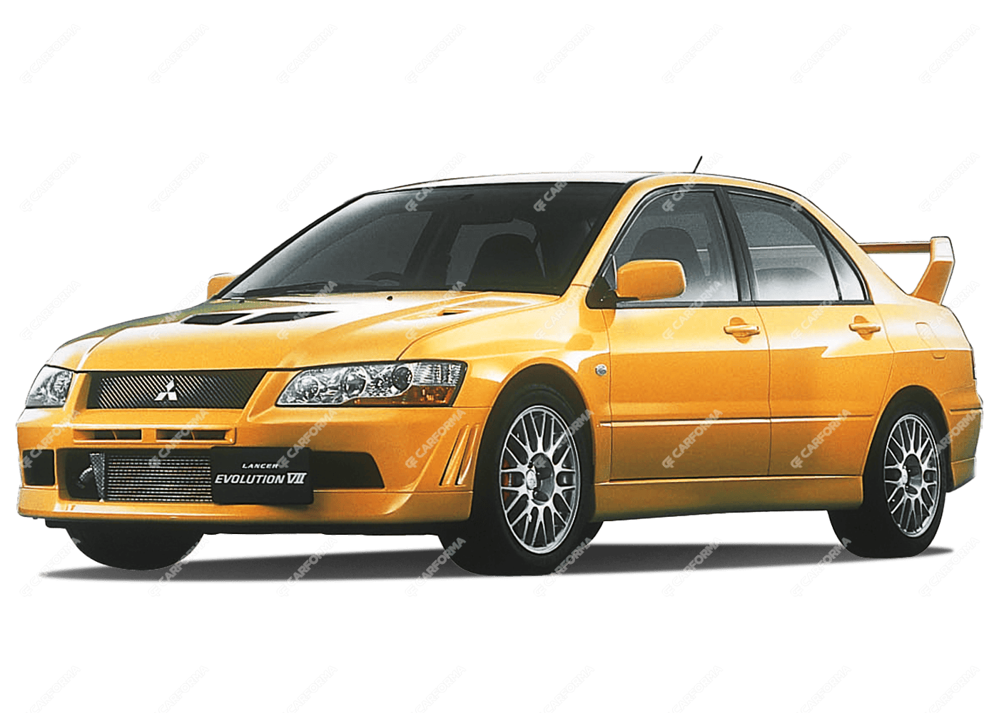 Ворсовые коврики на Mitsubishi Lancer Evolution VII 2001 - 2003