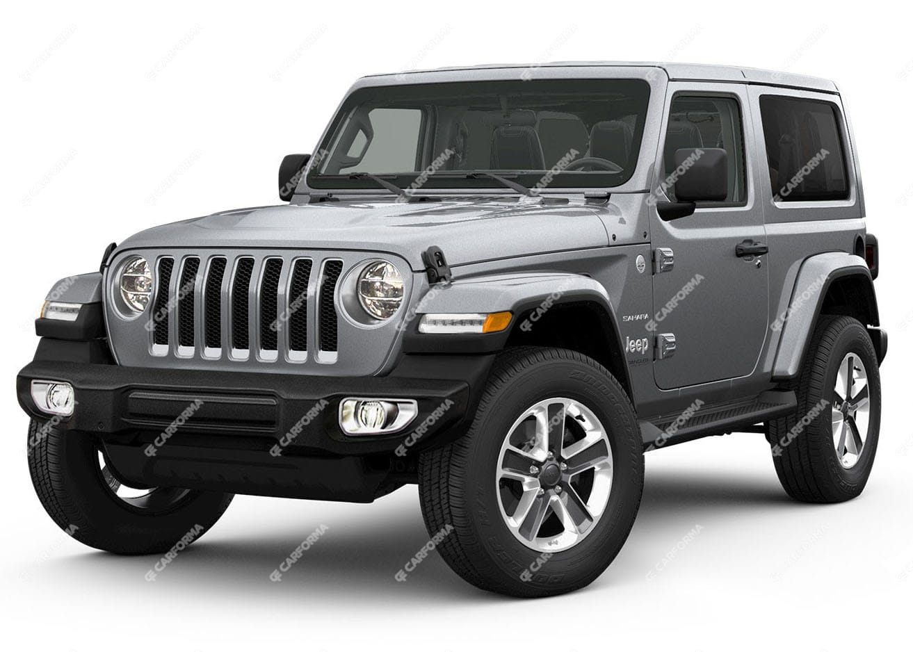 Ворсовые коврики на Jeep Wrangler (JL) 2017 - 2025