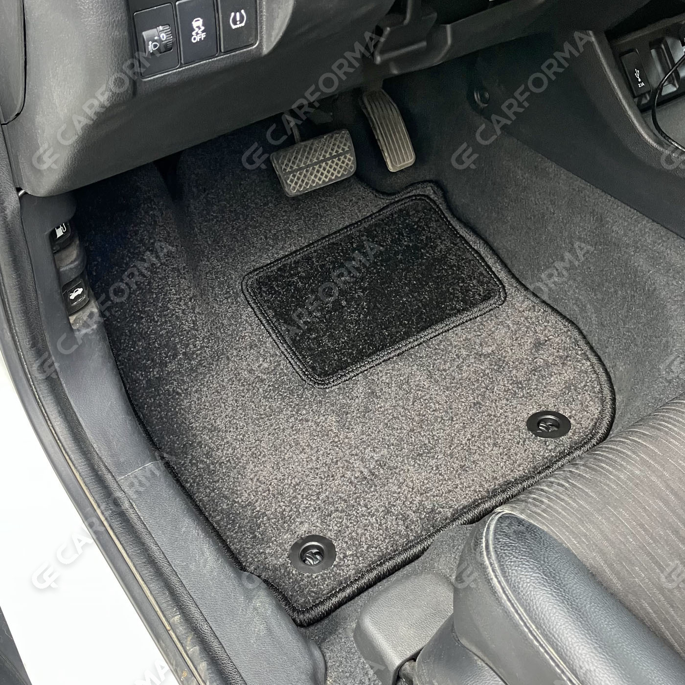 Ворсовые коврики на Honda XR-V I 2014&nbsp;-&nbsp;2022 в Рязани