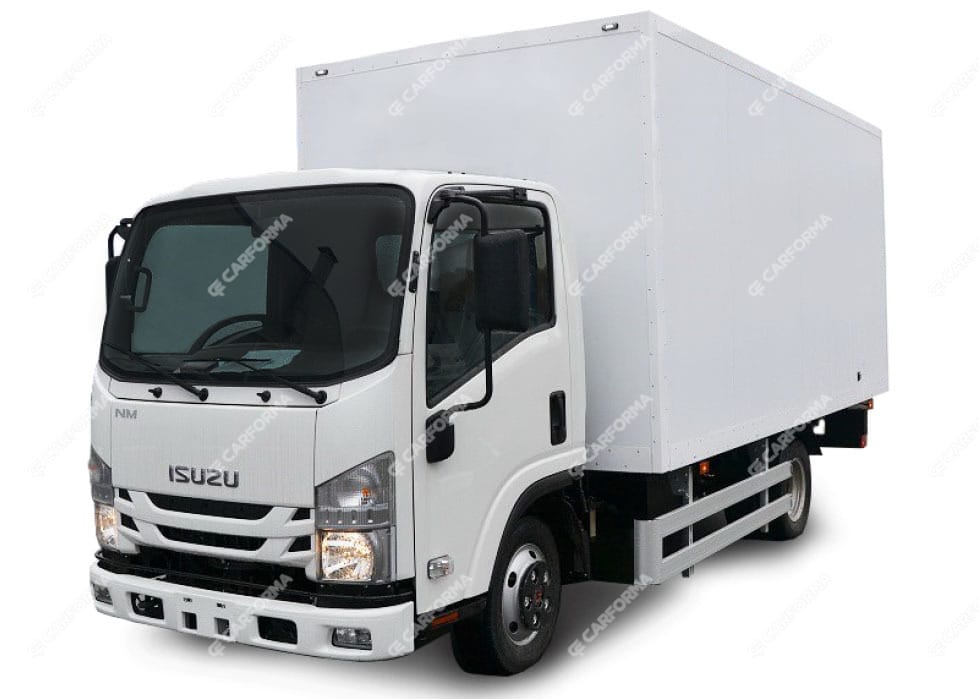 Ворсовые коврики на Isuzu ELF VI узкая кабина 2006 - 2025