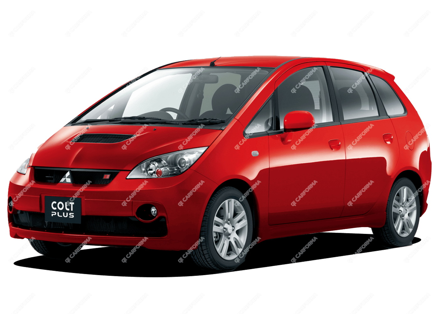 Ворсовые коврики на Mitsubishi Colt Plus VI 2004 - 2012