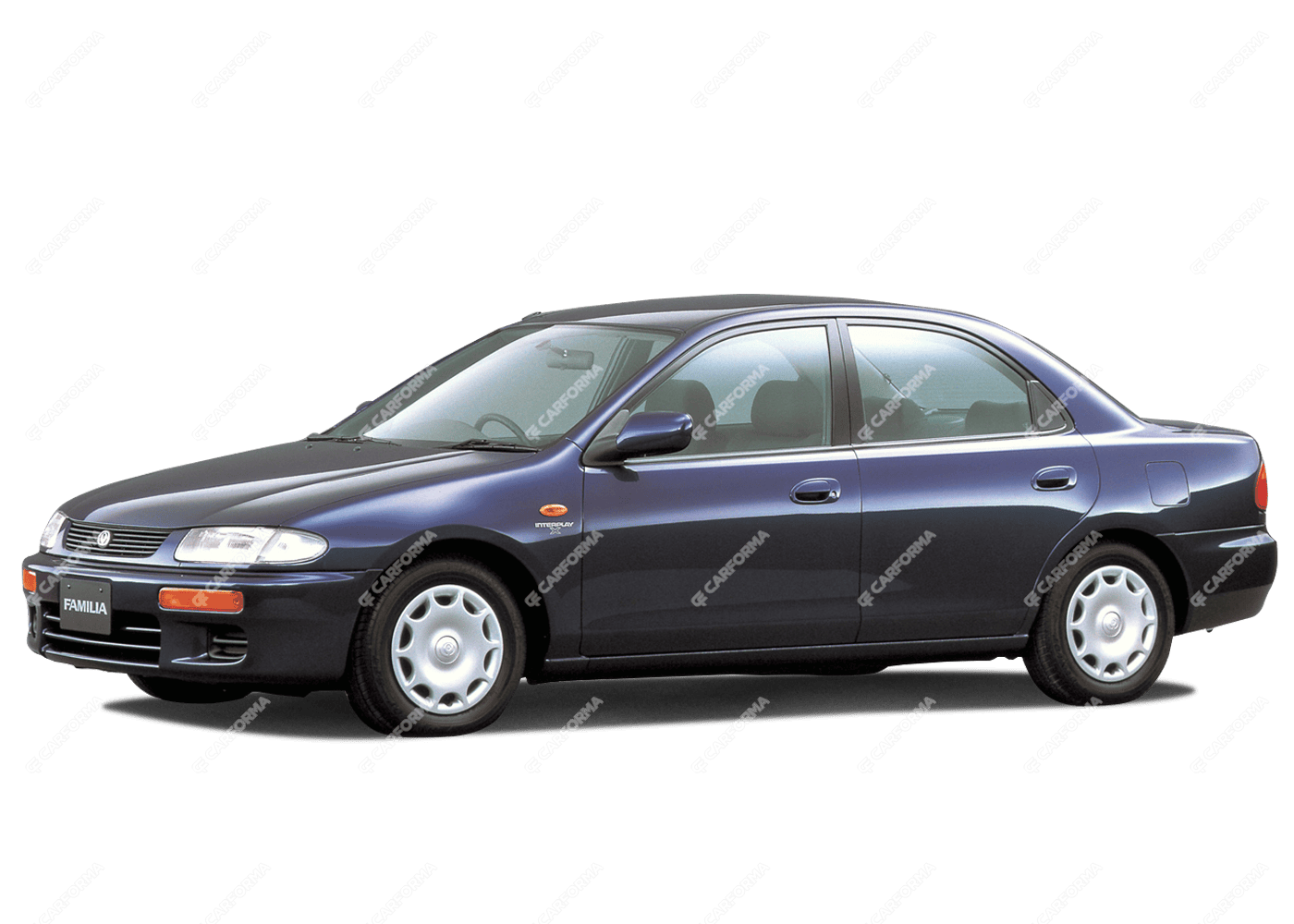 Ворсовые коврики на Mazda Familia (BH) 1994 - 1999