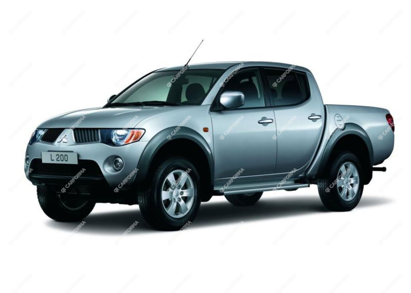 Ворсовые коврики на Mitsubishi L200 IV 2006 - 2016