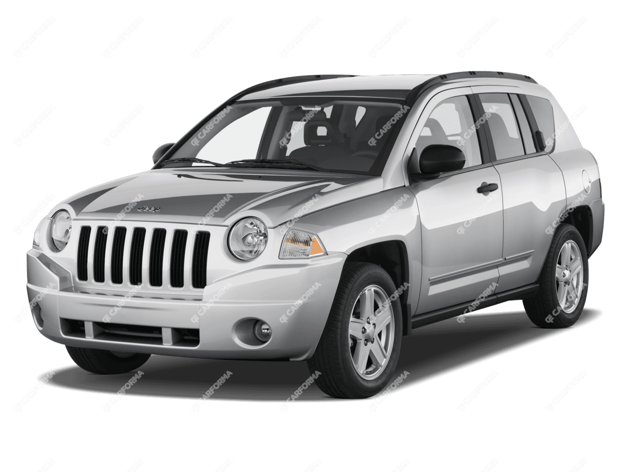 Ворсовые коврики на Jeep Compass (MK) 2006 - 2015