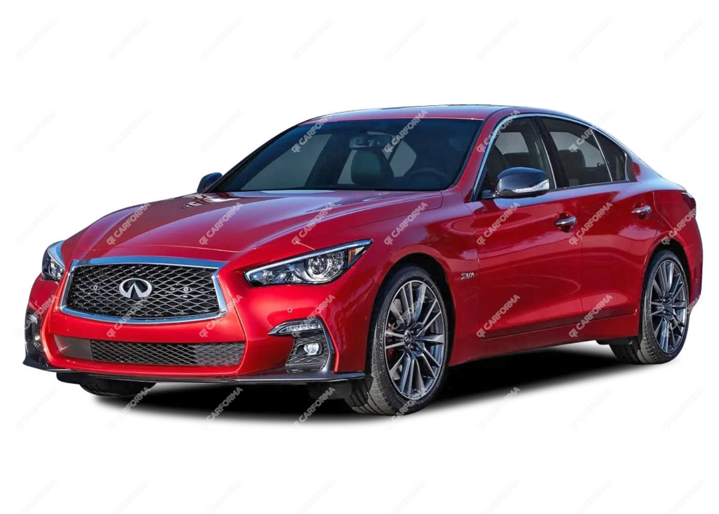 Ворсовые коврики на Infiniti Q50 2014 - 2025